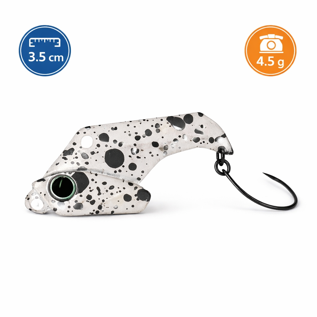 Ultralight Forellen Spoon UL Angel Köder 4,5g Kunstköder für Raubfische