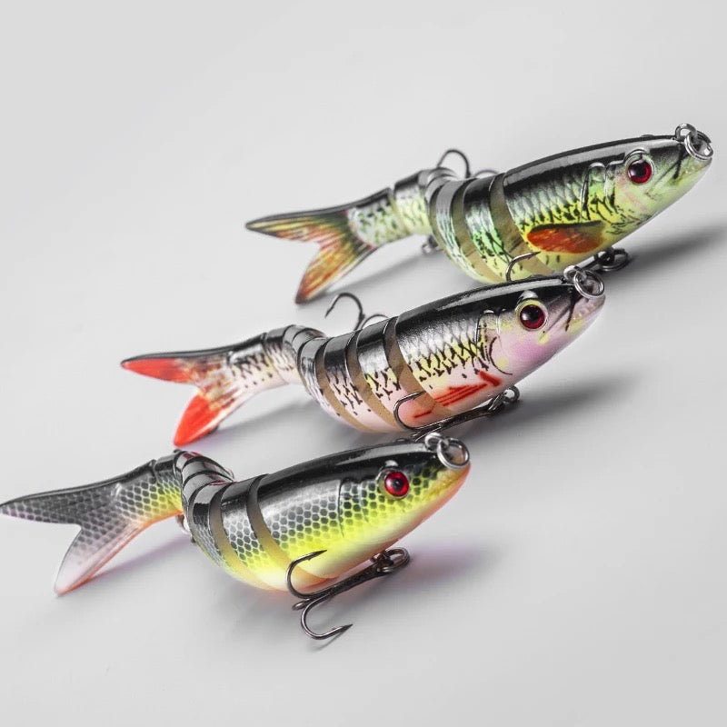 Multi Jointed Swimbait 14 cm / 20 g – sinkender Gelenk-Kunstköder