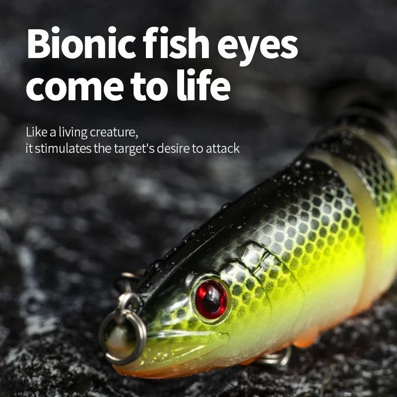 Multi Jointed Swimbait 14 cm / 20 g – sinkender Gelenk-Kunstköder