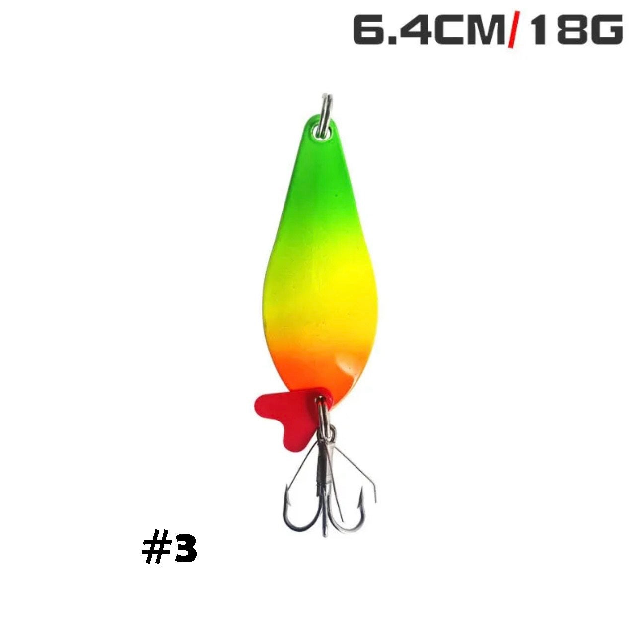 Blinker Spinner Löffelköder 16–18g – Hecht & Barsch