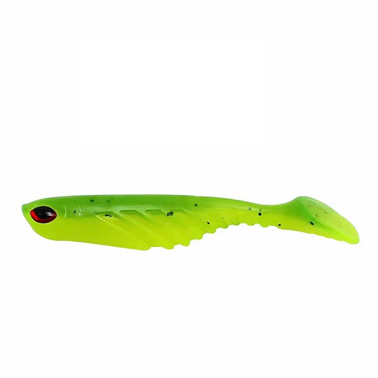 Gummifisch Softbait Shad 70 mm – 5er Set – flexible Kunstköder in verschiedenen Farben