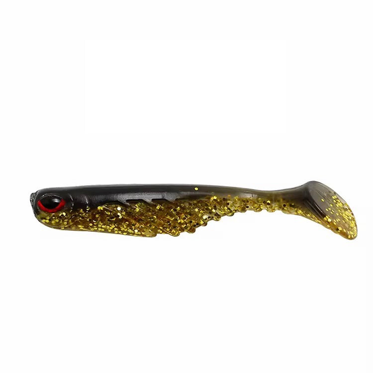 Gummifisch Softbait Shad 70 mm – 5er Set – flexible Kunstköder in verschiedenen Farben
