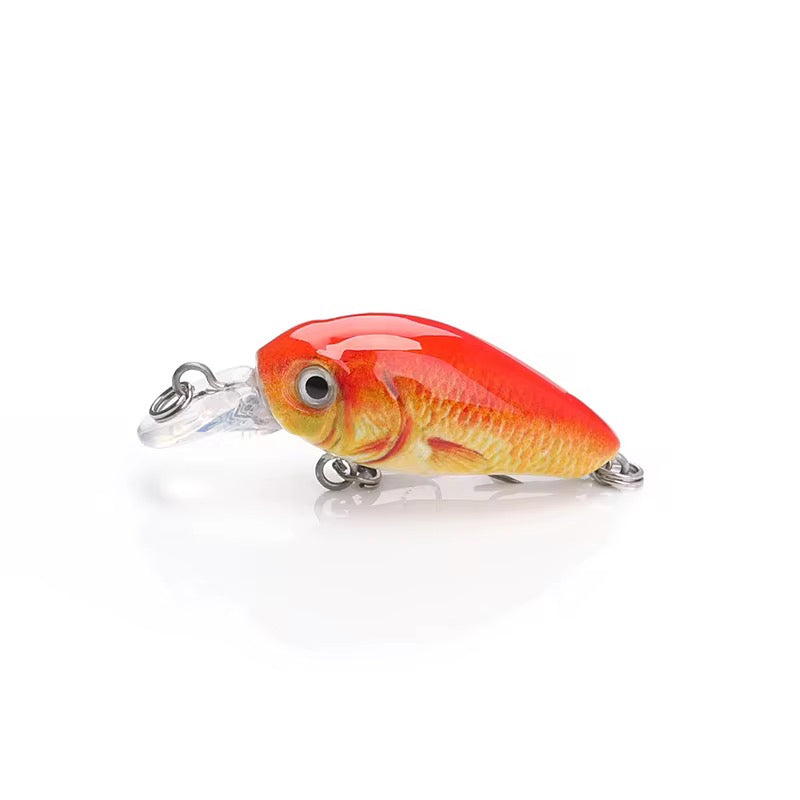 Mini Crankbait Wobbler Set mit Köderbox für Forelle & Barsch