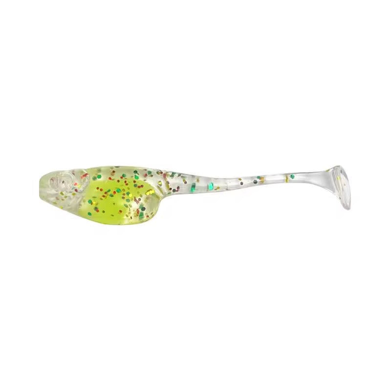 Gummifisch Angelköder 10er / 20er Set Softbait Raubfisch Köder 5 cm & UV Aktiv