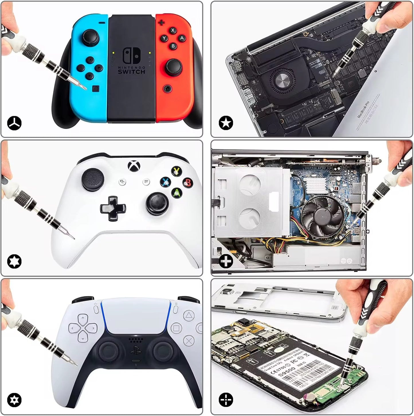 110in1 Präzisions Schraubendreher Set – Smartphone & Elektronik Reparatur