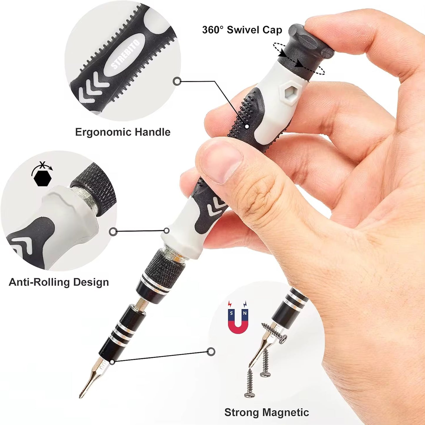 110in1 Präzisions Schraubendreher Set – Smartphone & Elektronik Reparatur