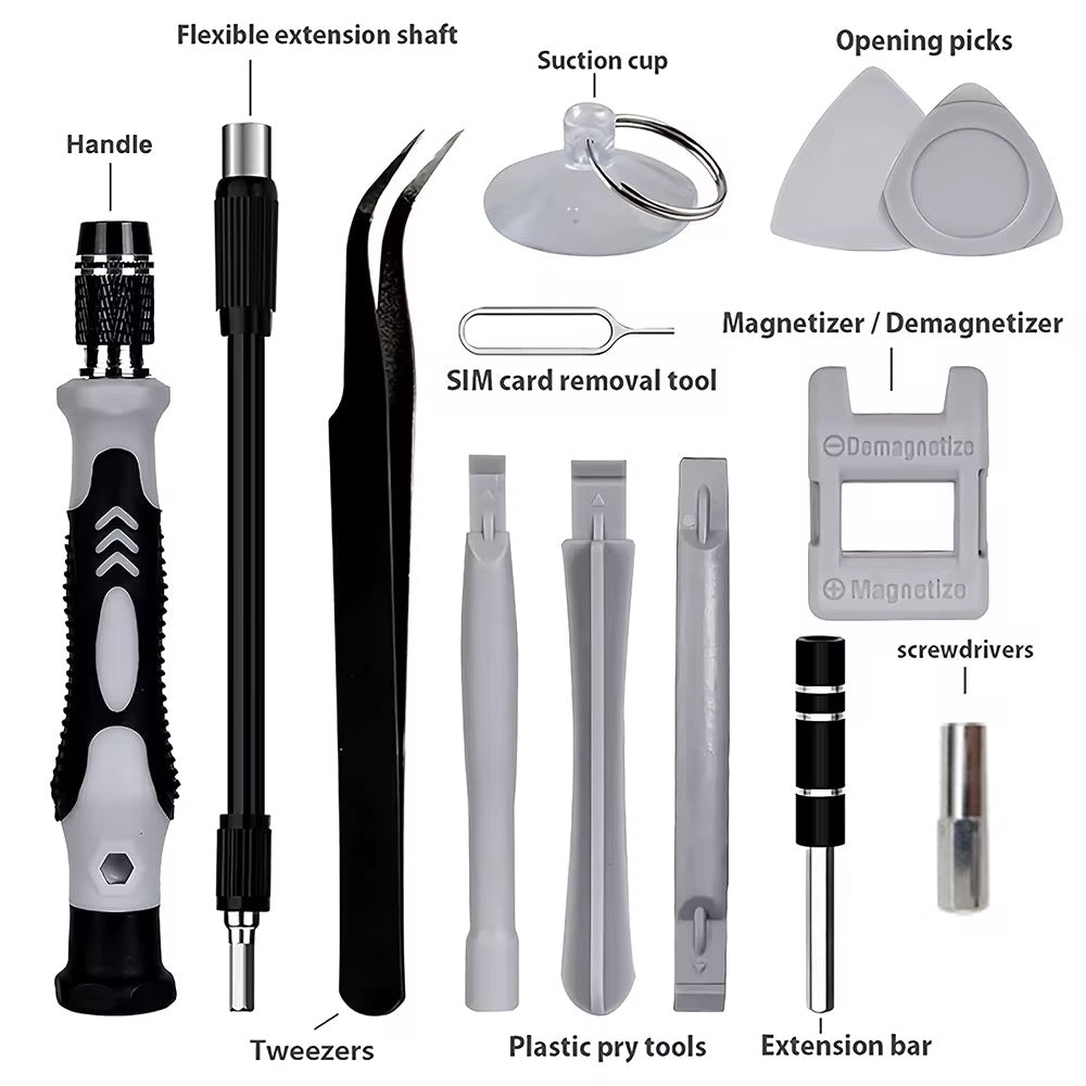 110in1 Präzisions Schraubendreher Set – Smartphone & Elektronik Reparatur
