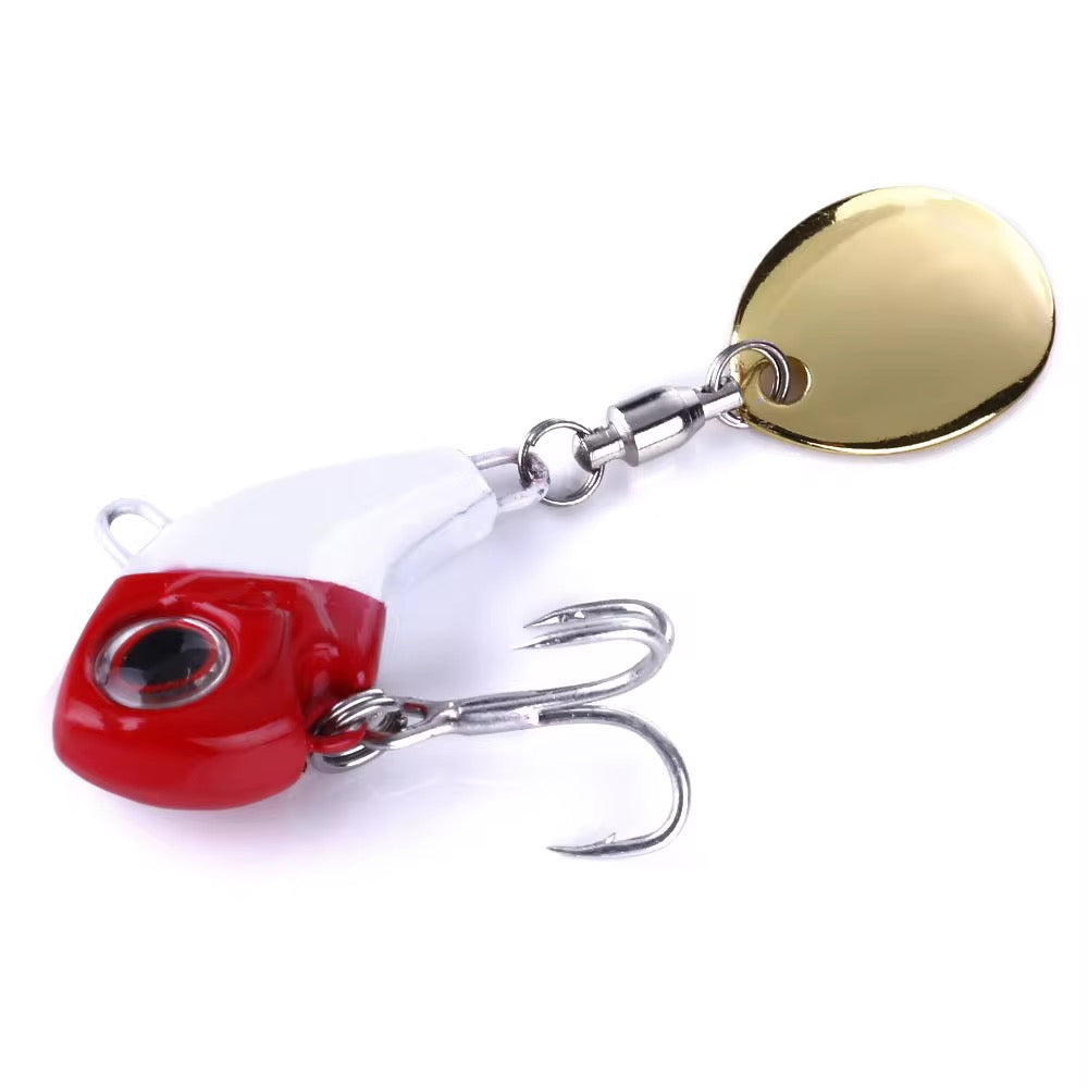 Jig Spinner Set 5x Spin Bait 13g 22g & einzeln Angel Köder für Barsch Hecht & co