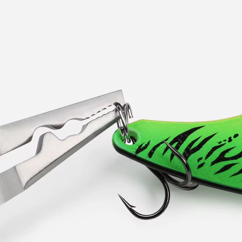 Multifunktions Angelzange mit Messer & Säge inkl. Tasche & Flexband