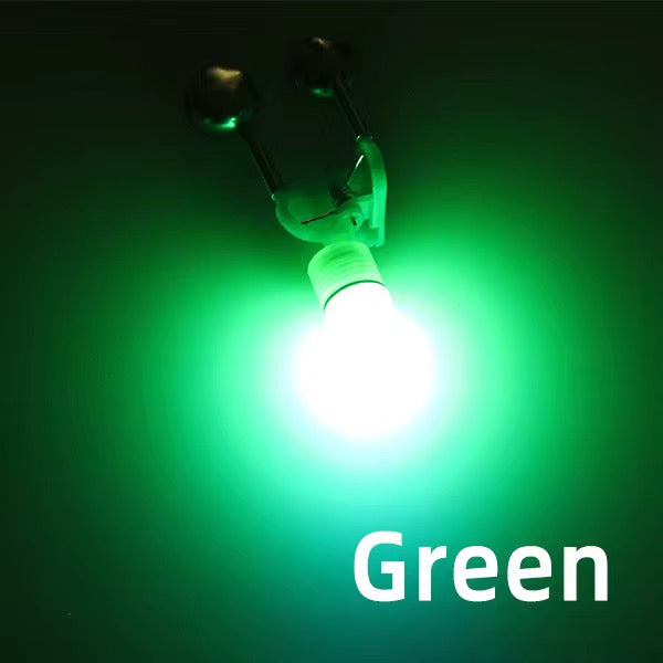 Bissanzeiger mit LED & Glocke 3er Set mit Klammer – Angelglocken mit Ruten Clip