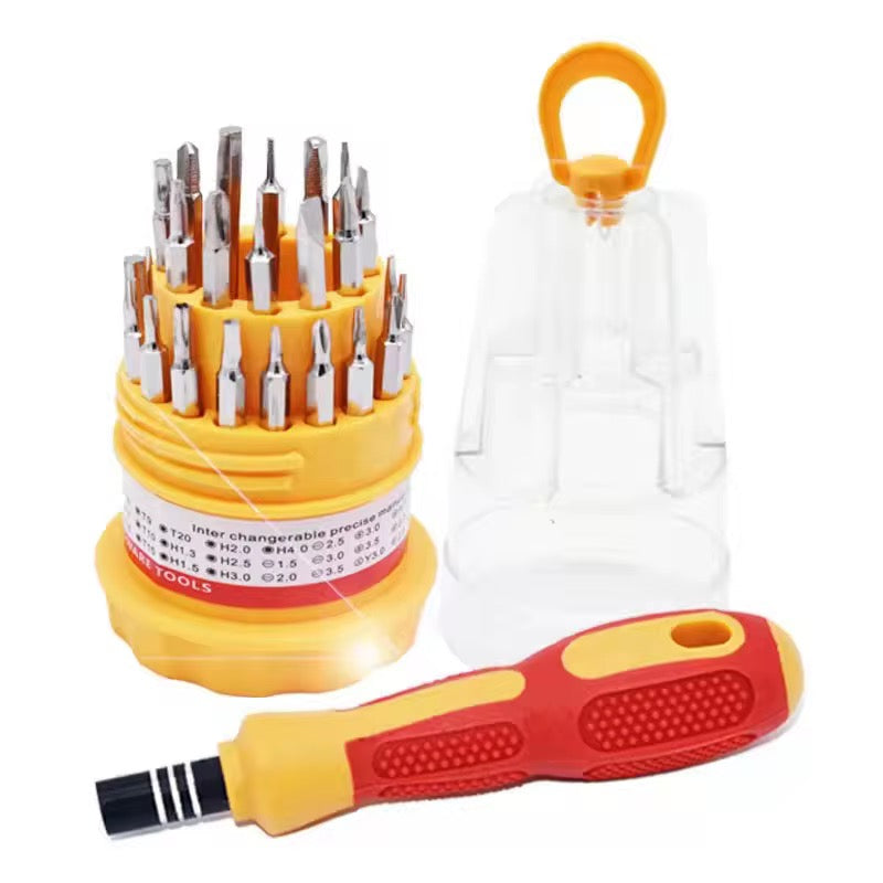 31in1 Schraubendreher Präzision Set CRV Bits für Reparatur von Handy Tablet & co