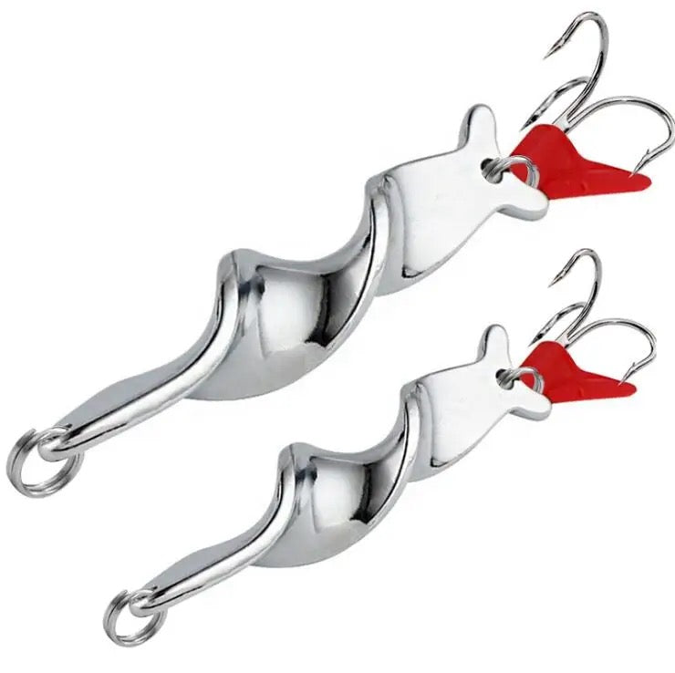 Spinner 360° Rotation Angelköder - Metall Blinker - Kunstköder für Barsch Hecht & co