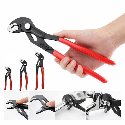 Wasserpumpenzange Set 180mm 240mm 300mm arretierbare / feststellbare Zangen