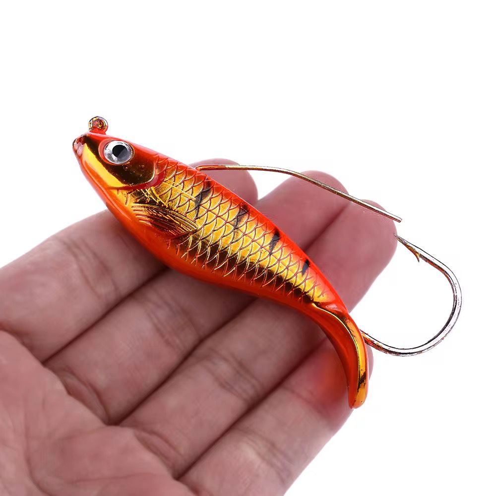 Jig Pilker Wobbler 21g mit Krautschutz – 8,5cm Raubfisch Köder