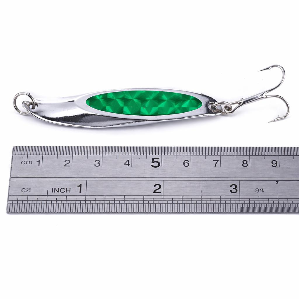 Blinker 21g Spoon Köder - Metall Angelköder - Raubfisch Angeln - 5er Set mit Box