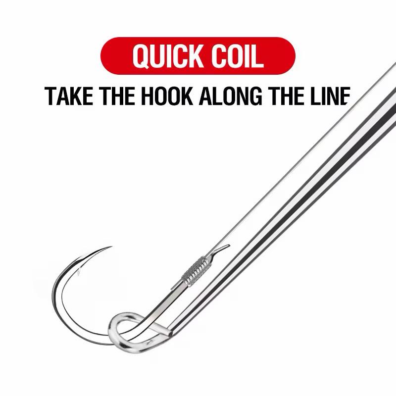 Hakenlöser Edelstahl Angelhaken Entferner mit Magnet Hook Remove Fishing Tool