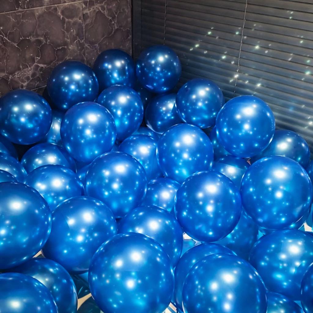 Luftballon Set 100 Stück Party Luftballons Helium geeignet Naturlatex Ballons