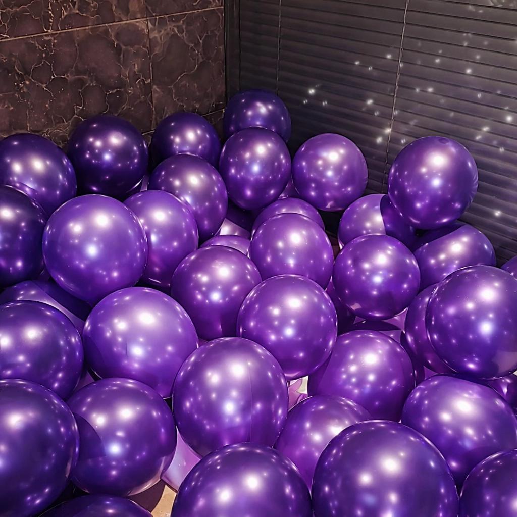 Luftballon Set 100 Stück Party Luftballons Helium geeignet Naturlatex Ballons