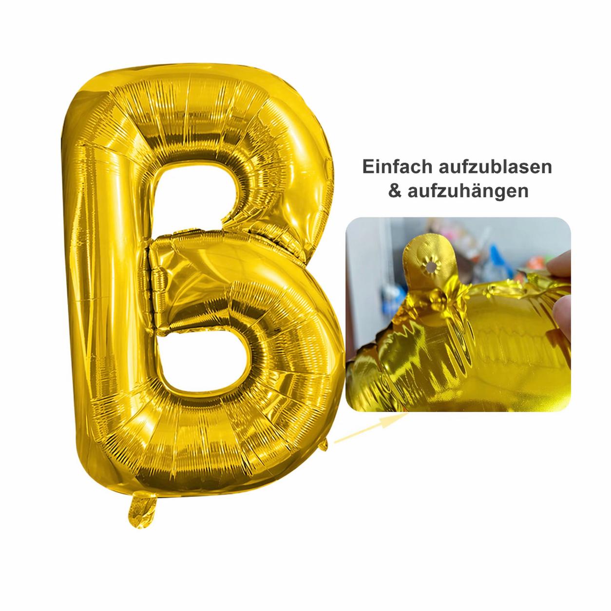 HAPPY BIRTHDAY GIRLANDE Geburtstag Luftballons / Folienballon Party Deko Ballon