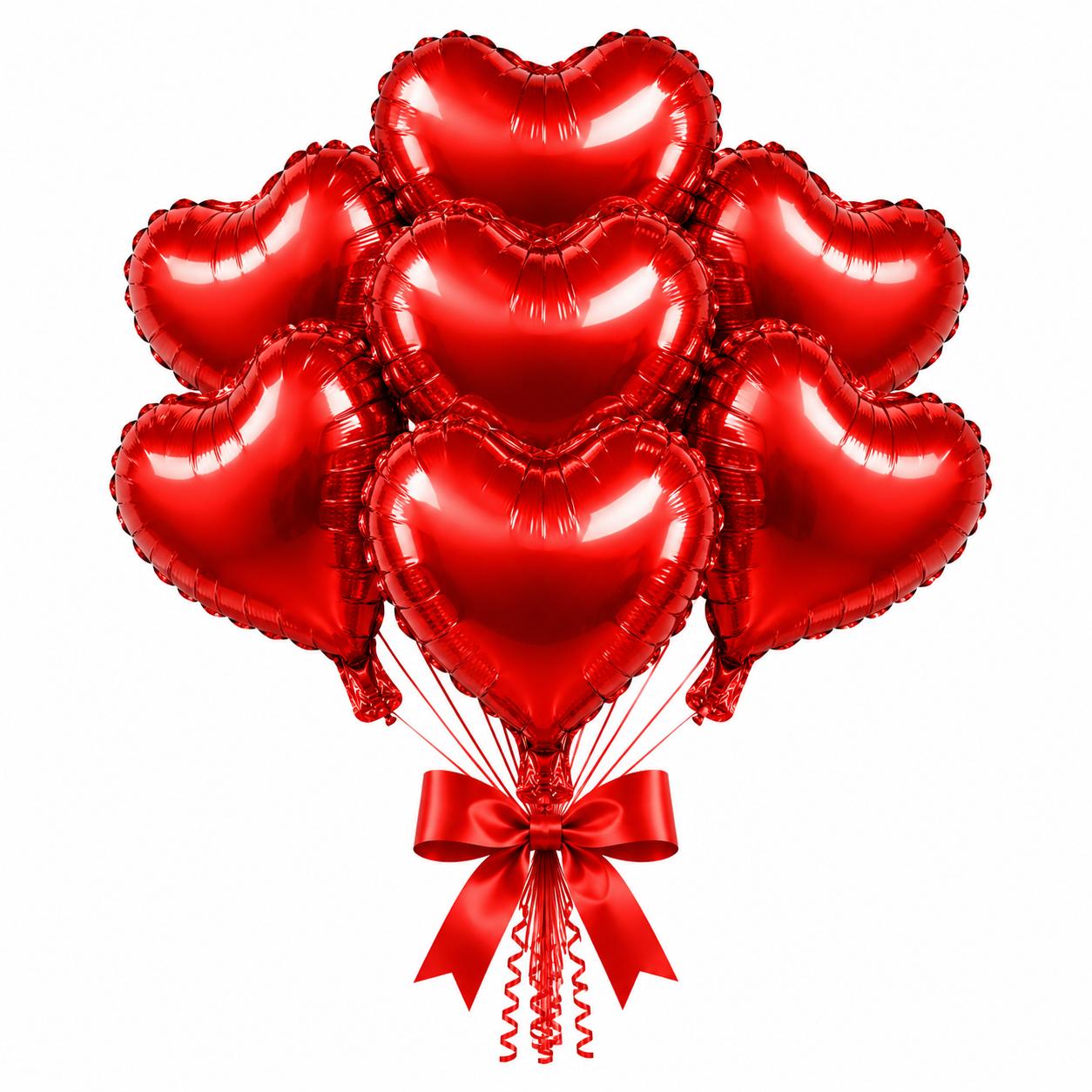 Luftballon Herzen 45 cm Luftballons Herz Helium Ballon Folienballon Deko Party