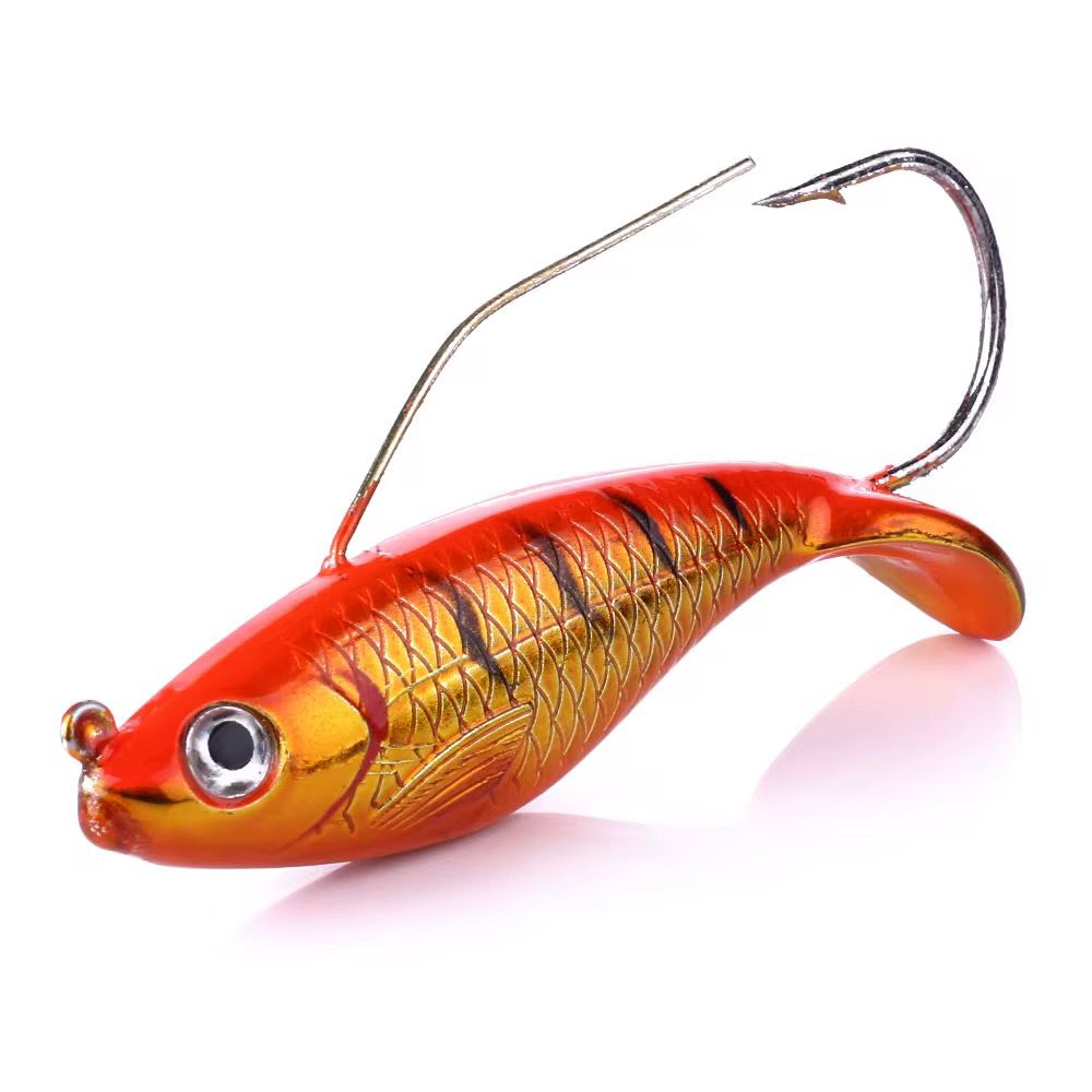 Jig Pilker Wobbler 21g mit Krautschutz – 8,5cm Raubfisch Köder