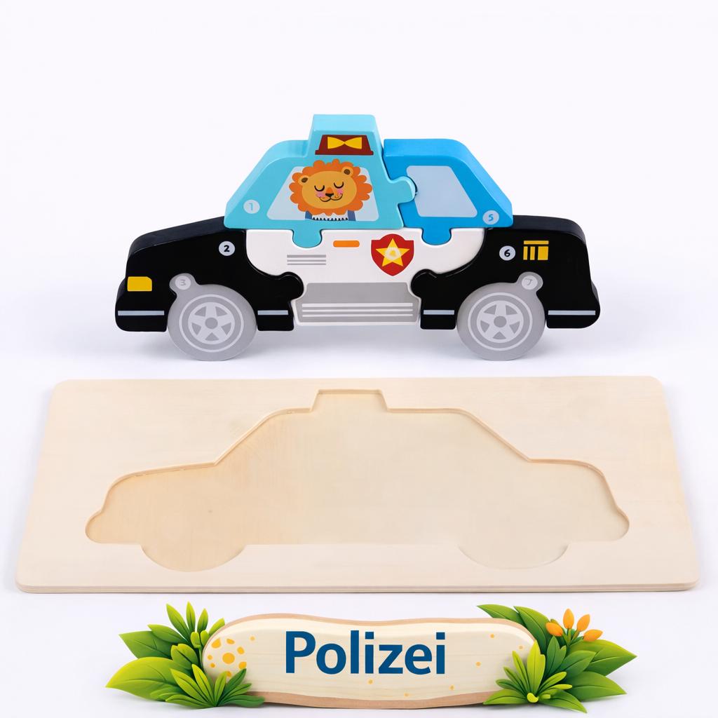 Steckpuzzle Holzspielzeug Puzzle für Kinder ab 1 2 3 Jahren Montessori Spielzeug