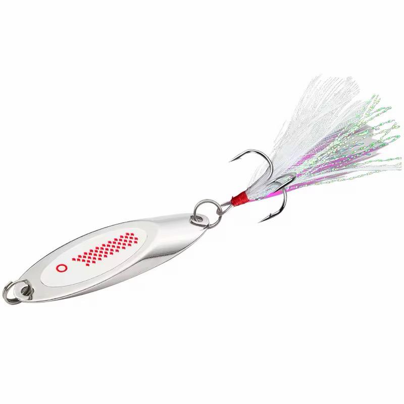 Blinker Spoon 14g-42g Angel Köder Raubfisch Metall Angelköder für Hecht Barsch & co