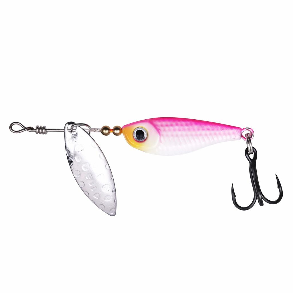 Jig Spinner Angelköder 8-23g Köder mit Rotierendem Spinnerblatt zum Raubfisch Angeln