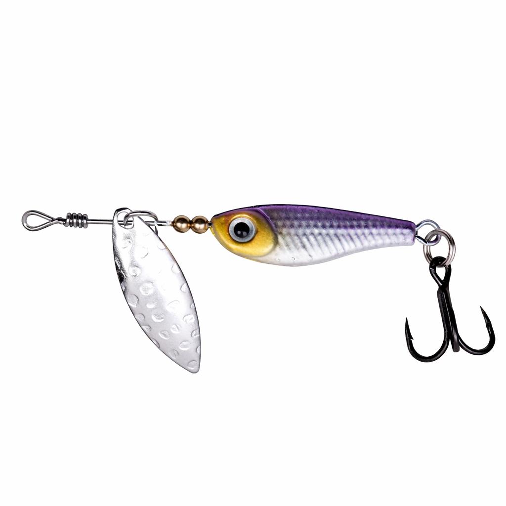 Jig Spinner Angelköder 8-23g Köder mit Rotierendem Spinnerblatt zum Raubfisch Angeln