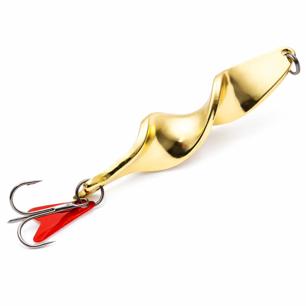 Spinner 360° Rotation Angelköder - Metall Blinker - Kunstköder für Barsch Hecht & co