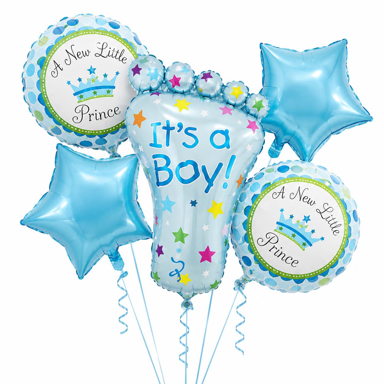 Gender Reveal Party Ballons Junge Mädchen Baby Shower Girl or Boy Folienballons