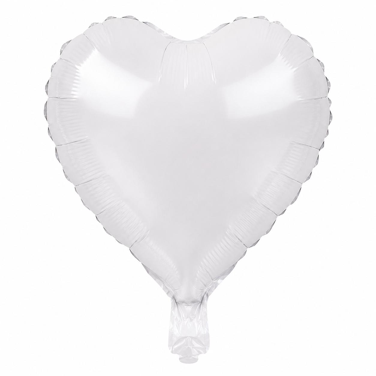 Luftballon Herzen 45 cm Luftballons Herz Helium Ballon Folienballon Deko Party