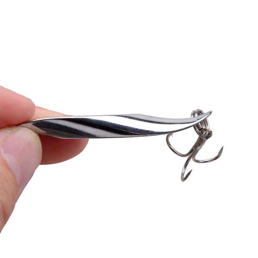 Blinker 21g Spoon Köder - Metall Angelköder - Raubfisch Angeln - 5er Set mit Box