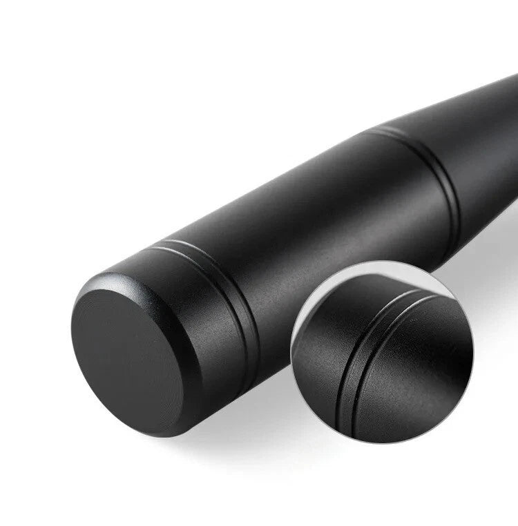 Aluminium Fischbetäuber 24,5 cm – schwarz eloxiert & aufschraubbar